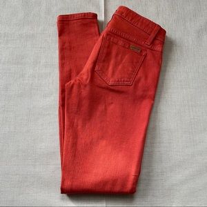 Joe’s Jeans 'The Skinny' Orange Jeans 30in Inseam